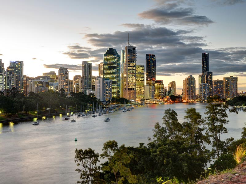 Brisbane i Australien